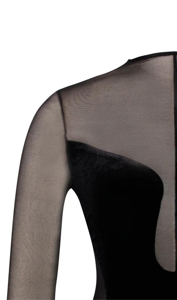 LONG SLEEVES LACE MAXI DRESS styleofcb 