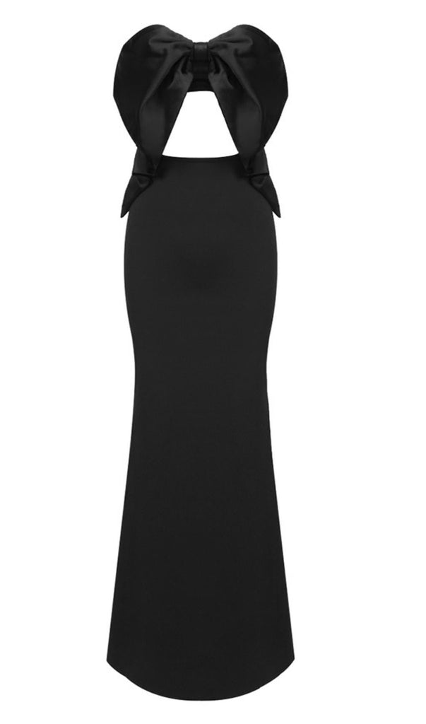 STRAPLESS CUT OUT MAXI DRESS-Dresses-Oh CICI SHOP