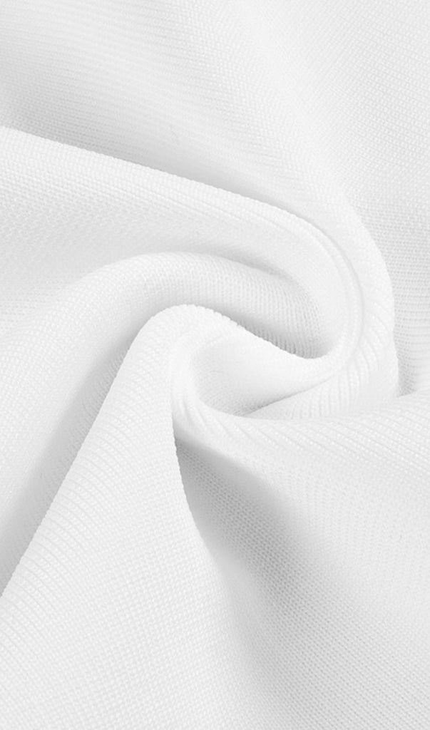 WHITE BANDAGE MAXI DRESS-Dresses-Oh CICI SHOP