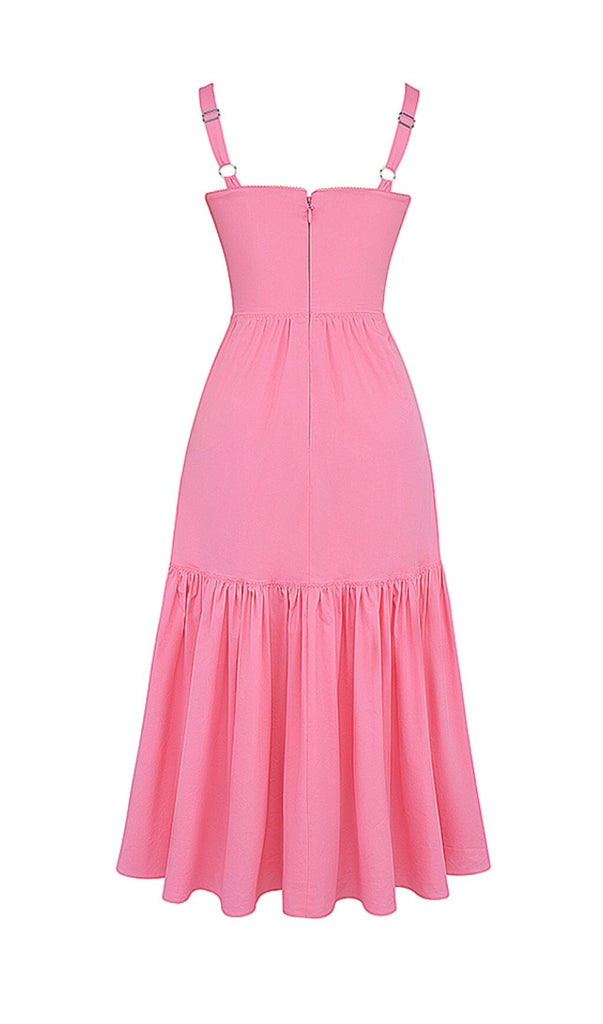 FRENCH PINK MIDI SUNDRESS styleofcb 