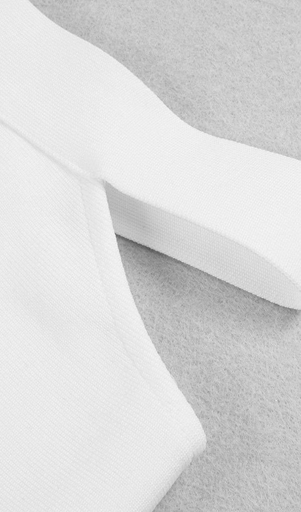 WHITE BANDAGE MAXI DRESS-Dresses-Oh CICI SHOP