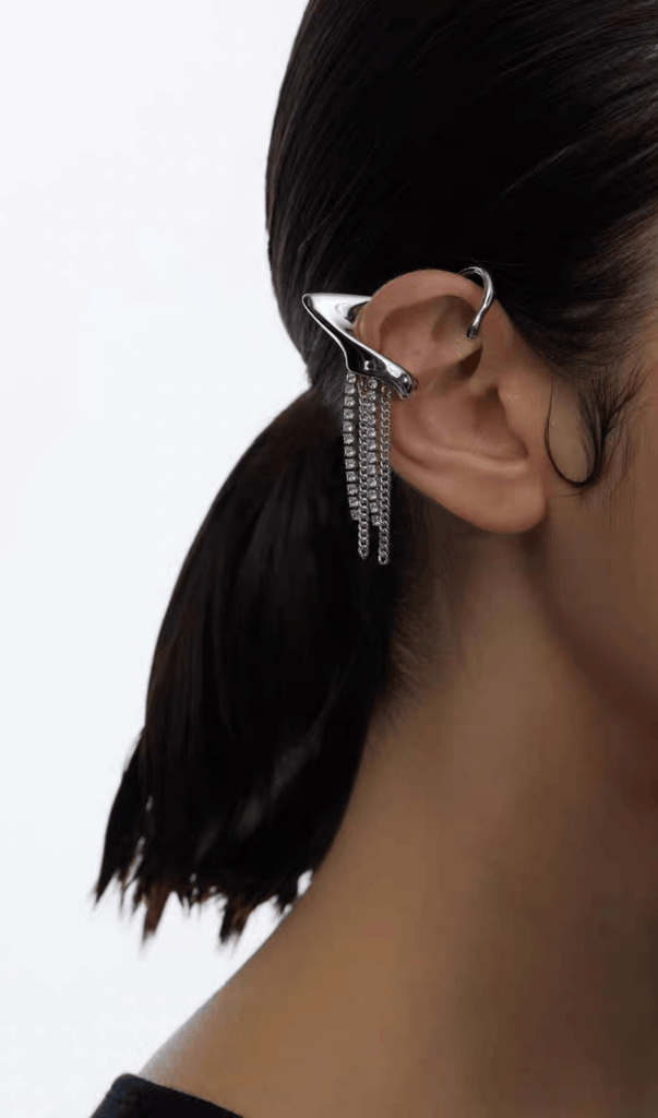 Elf ear clip-Earrings-Oh CICI SHOP