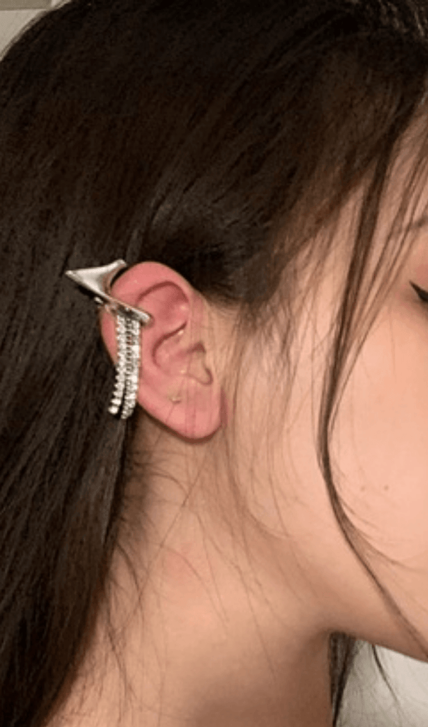 Elf ear clip-Earrings-Oh CICI SHOP
