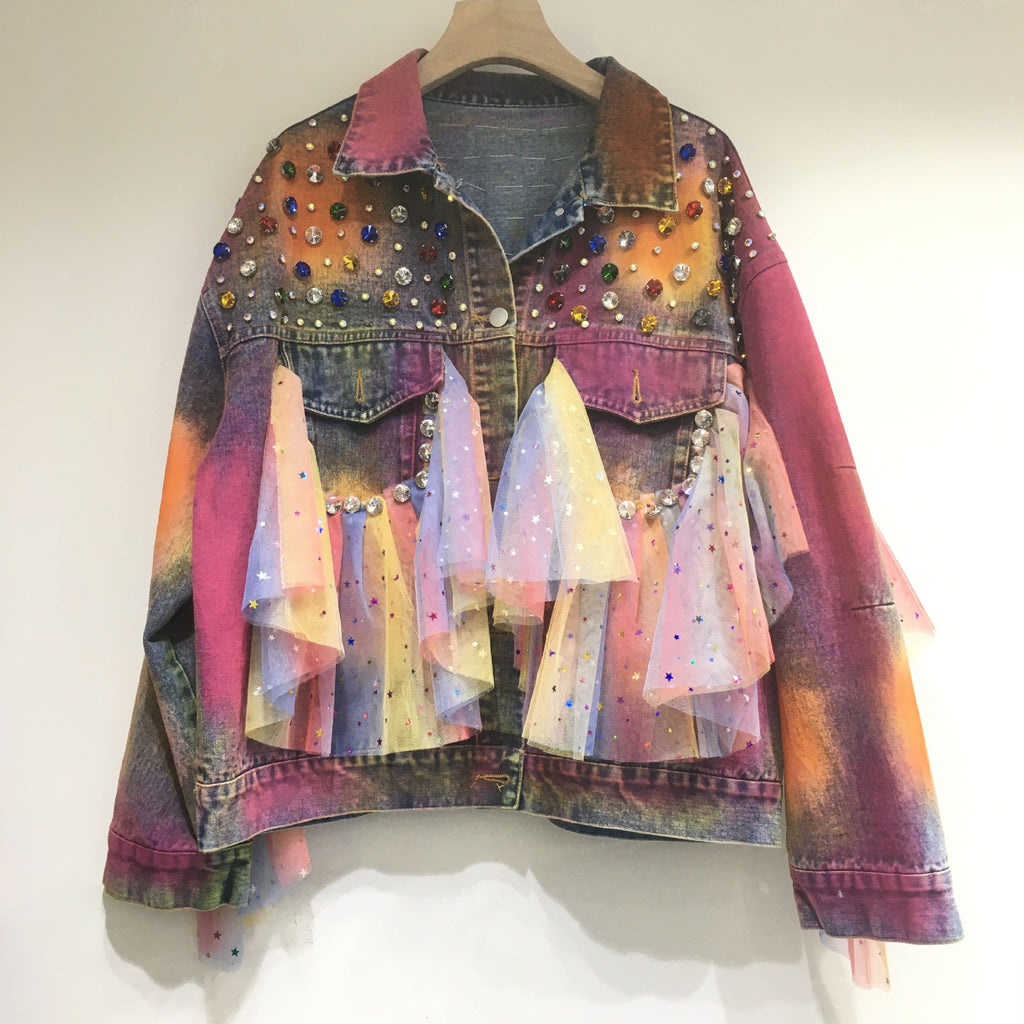 MERRIT DENIM JACKET-Coats & Jackets-Oh CICI SHOP