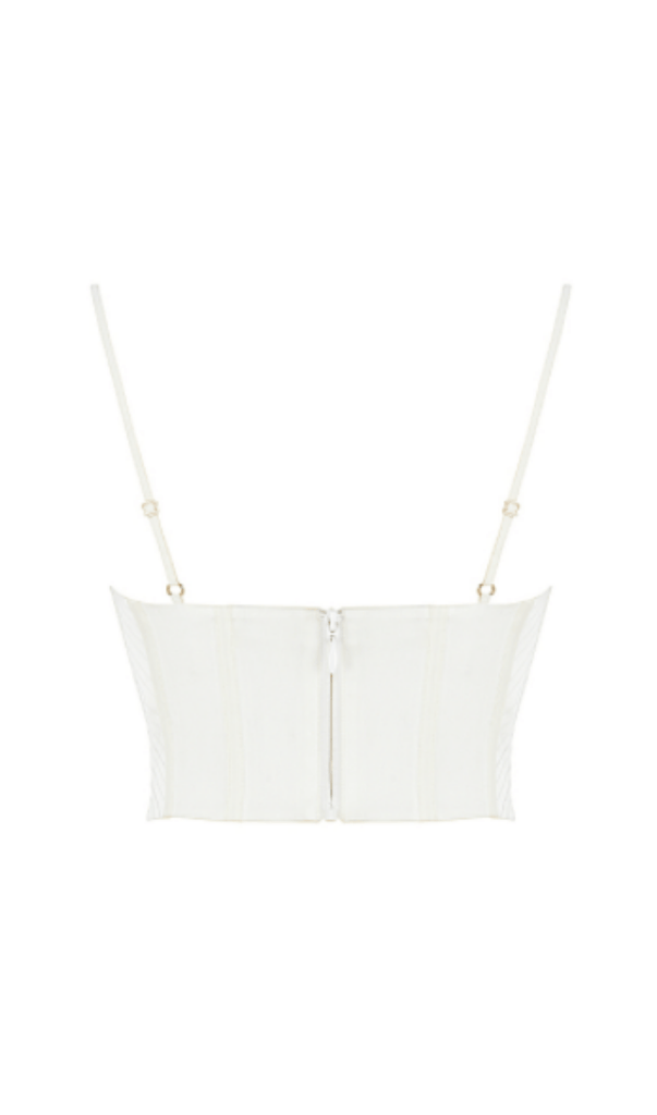 PILE OF COLLAR FISHBONE CAMISOLE TOPS-Oh CICI SHOP