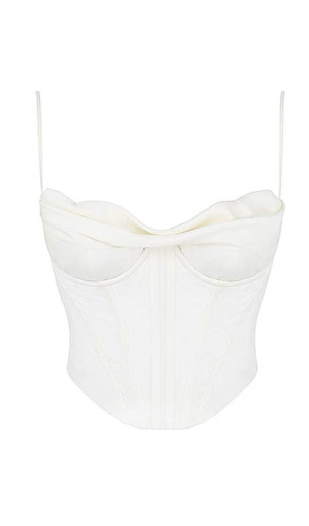 PILE OF COLLAR FISHBONE CAMISOLE TOPS-Oh CICI SHOP
