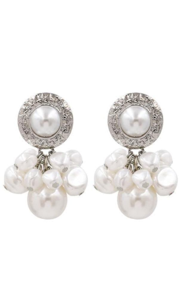 PEARL DETAIL EARRINGS-Jewelry-Oh CICI SHOP