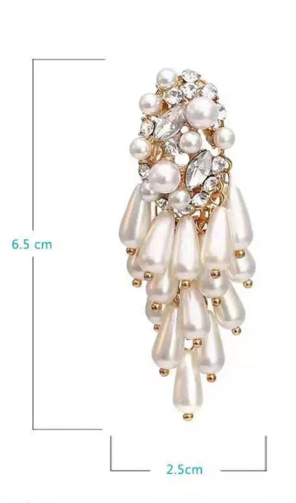 Ines Pearl Earrings-Jewelry-Oh CICI SHOP
