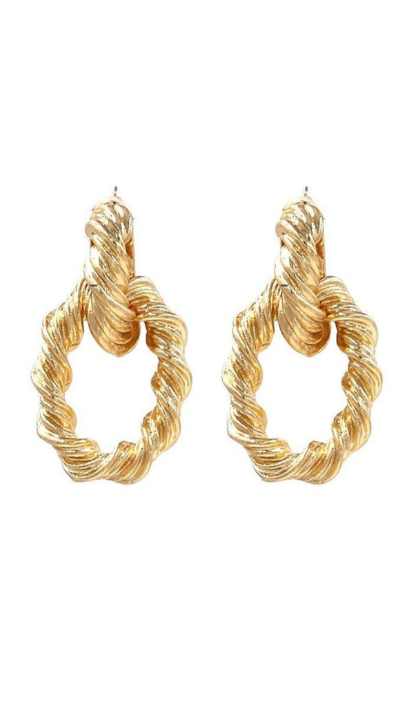 FASHION GOLDEN EARRINGS-Jewelry-Oh CICI SHOP